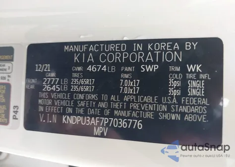 2023 Kia Sportage Lx from USA, damaged, VIN KNDPU3AF7P7036776